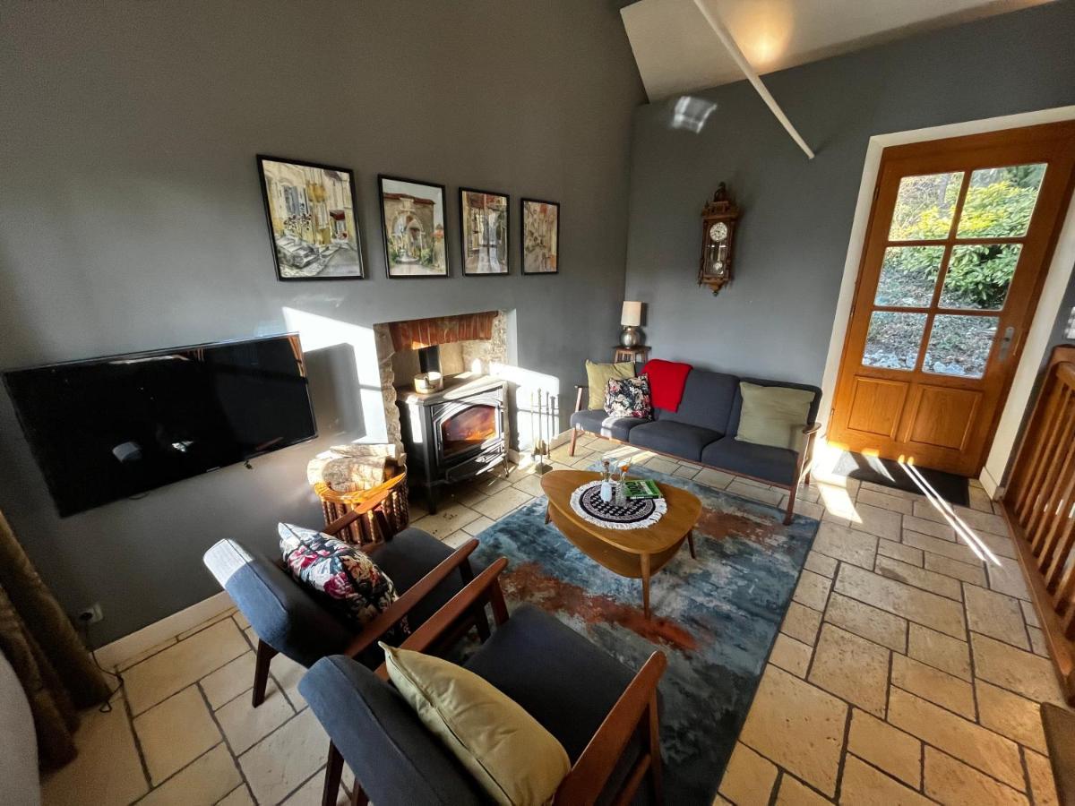 Charming Cottage In Chateau Les Roches Gardens Mont-Saint-Jean  Extérieur photo